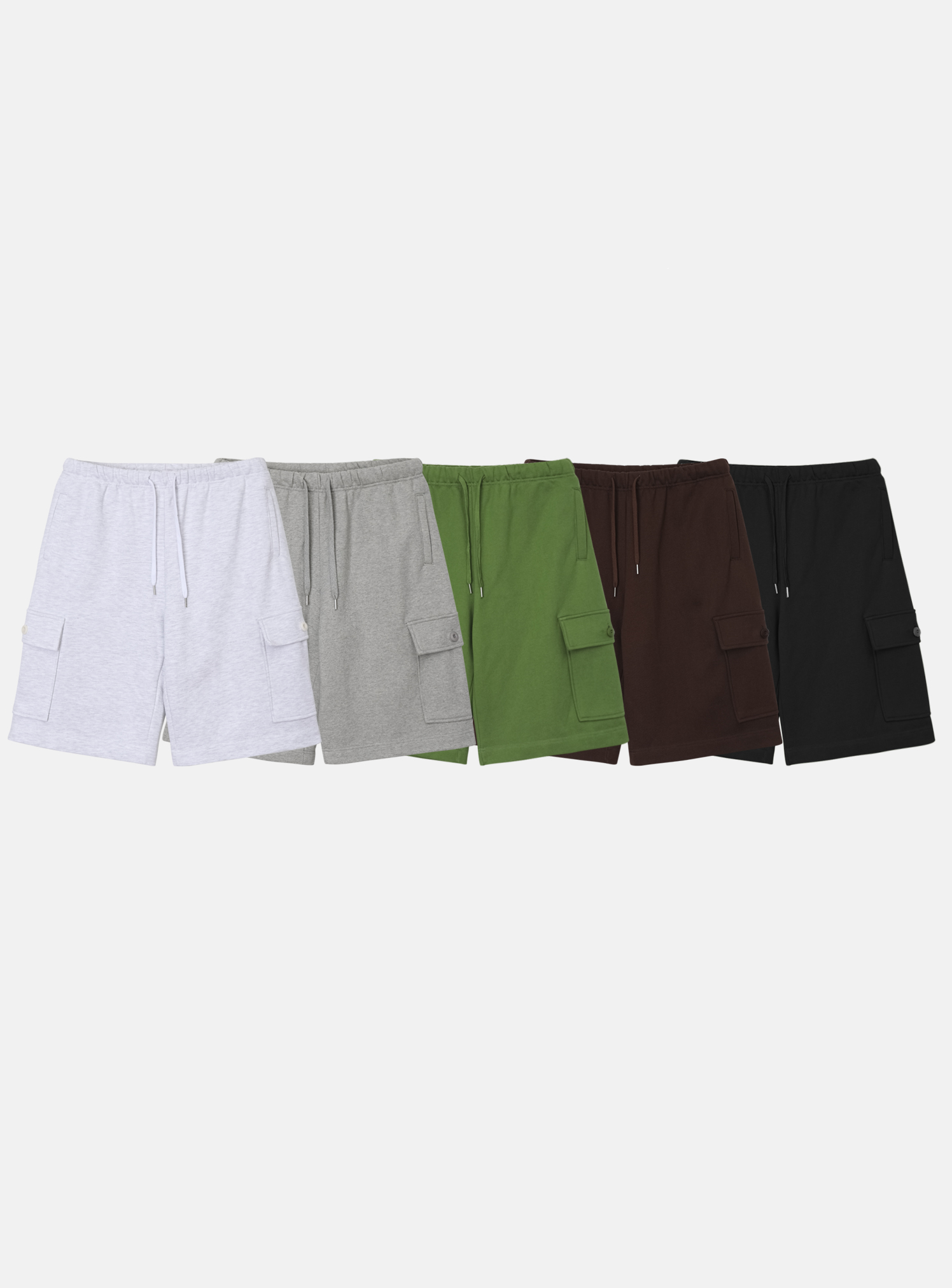 Heavy cargo shorts / 5 colors